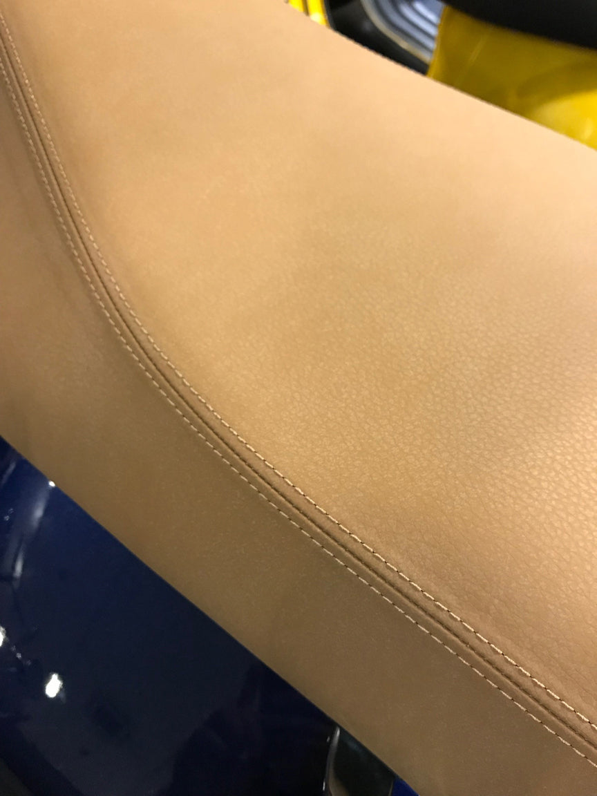 COMPLETE SEAT HPE GTS 300 **TAN WITH LEATHER LIKE TEXTURE** 2015-2020 (1B005781000C2)