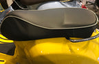 COMPLETE SEAT HPE GTS SUPER 300 **PERFORATED BLACK W/WHITE PIPING** 2015-2020 (1B005781000C1) **CLOSEOUT**
