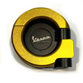 **GOLD & BLACK** CNC METAL FOLDING BAG HOOK VESPA S/GT/GTS/SUPER/GTV 2005-2022