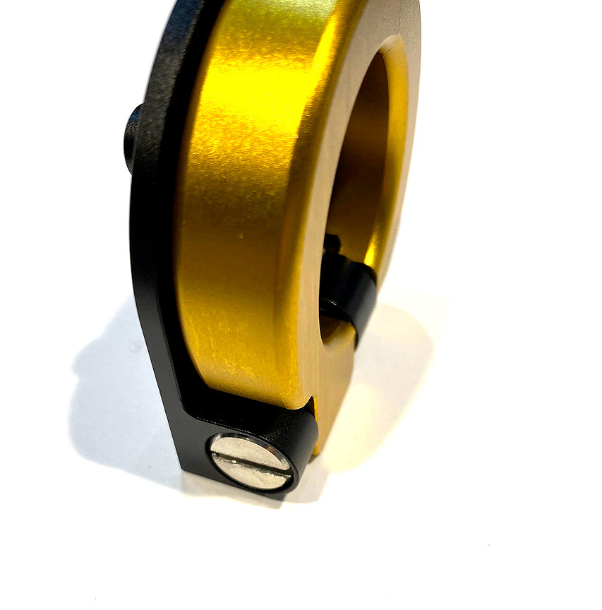 **GOLD & BLACK** CNC METAL FOLDING BAG HOOK VESPA S/GT/GTS/SUPER/GTV 2005-2022