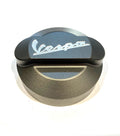 *GREY* CNC MACHINED ALUMINUM TWIST-ON FUEL/GAS CAP FOR GAS TANK