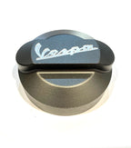 *GREY* CNC MACHINED ALUMINUM TWIST-ON FUEL/GAS CAP FOR GAS TANK