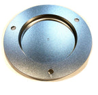 VESPA MOTORSPORT SILVER CNC MACHINED ALUMINUM CLUTCH NUT COVER