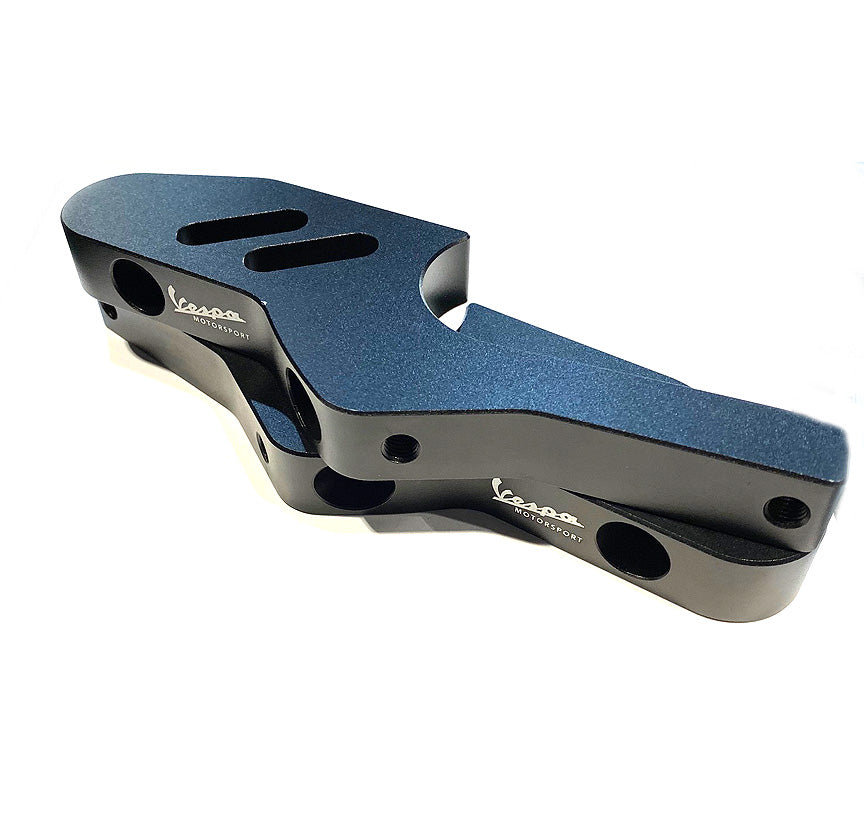 **BLACK** VESPA MOTORSPORT CNC MACHINED PASSENGER FOOTPEG EXTENDERS-GT/GTS/SUPER/GTV/HPE2