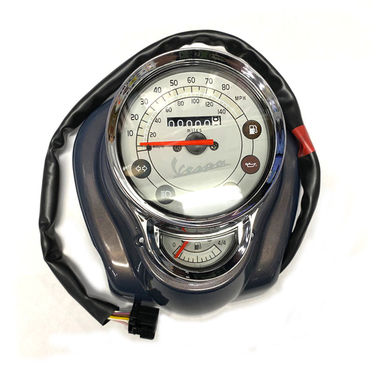SPEEDOMETER ASSEMBLY AVIATOR GREY 780/A - LXV 150 CARBURETED **CLOSEOUT**