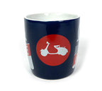 VESPA GARAGE CERAMIC COFFEE MUG 12 OZ MADE IN GERMANY