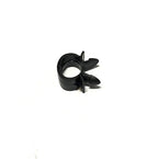 PLASTIC CLAMP FOR BRAKE HOSE UNDER THE FRONT FENDER (FITS MOST MODERN VESPAS)
