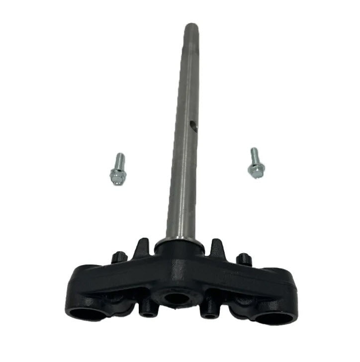 UPPER FRONT FORK TRIPLE TREE CLAMP & STEERING COLUMN BUDDY KICK 125
