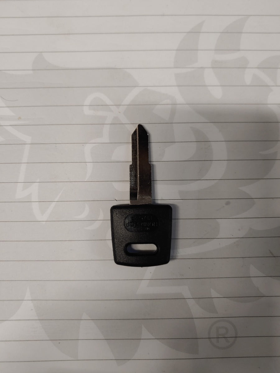 KEY BLANK SOME VESPA TOPCASE-SYM-KYMCO(SOME MODELS)-HONDA (OLDER) -**TYPE B** R/H CUT **SHORTER BLANK**