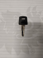 KEY BLANK SOME VESPA TOPCASE-SYM-KYMCO(SOME MODELS)-HONDA (OLDER) -**TYPE B** R/H CUT **SHORTER BLANK**