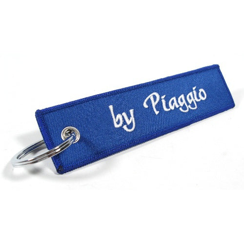 Vespa Piaggio Blue Keychain/Key Fob