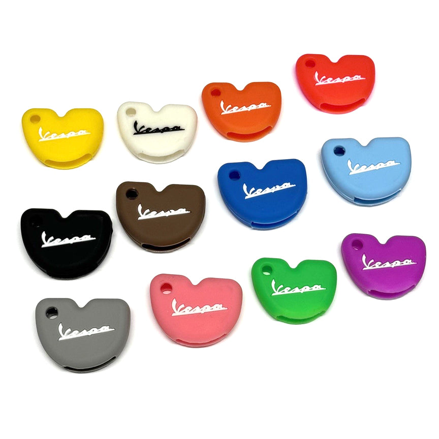 Colored Rubber Key Cover for Vespa or Piaggio Keys (Pick A Color)