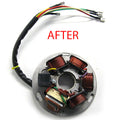 Vintage Vespa Stator Plate Re-Wiring