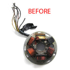 Vintage Vespa Stator Plate Re-Wiring
