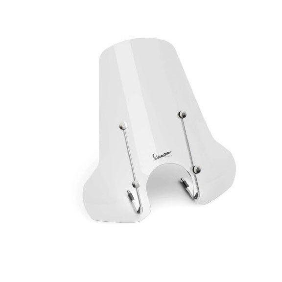 OEM LARGE VESPA WINDSHIELD GTS 300 310 HPE2 2023- 30" WIDE by 22" TALL (ABOVE THE H/L) (1B010566 1B010117)