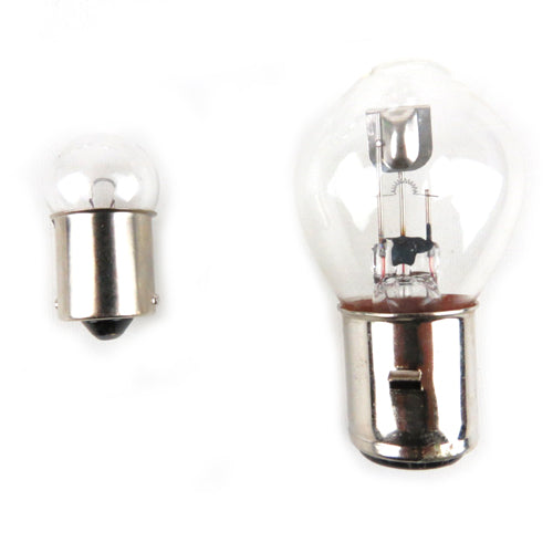 Complete Headlight Assembly w/ PLASTIC Lens & Bulbs VNA-VNB1