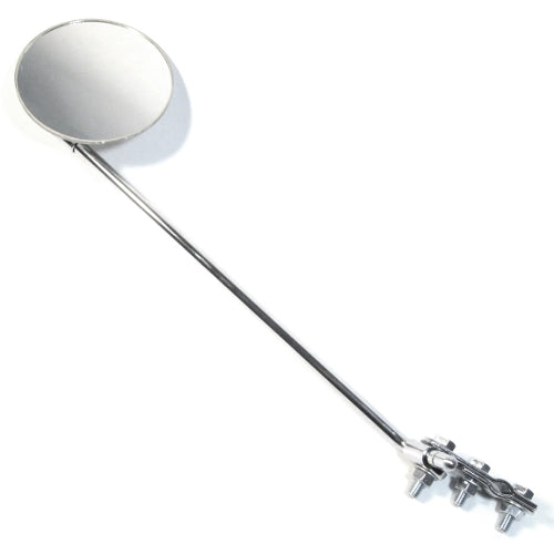 14" Round Mod Style Mirror w/ "W" Style Clamp