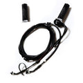 COMPLETE THROTTLE CONTROL CABLES WITH GRIPS (CHROME COLLAR) LIBERTY150 2017-2024 (SEE CM087737 BLACK COLLAR) 1C001372 1C001373