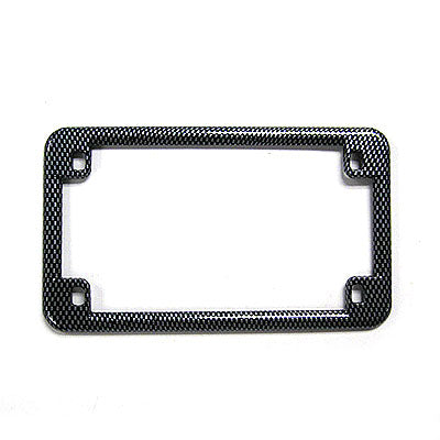 Carbon Fiber Style License Plate Frame