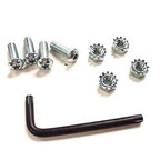License Plate Tamper-Resistant Locking Hardware