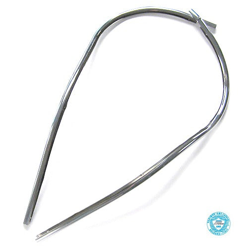 STAINLESS INOX LEGSHIELD TRIM VINTAGE VESPA SMALL FRAME V5A V9A VMA VMB