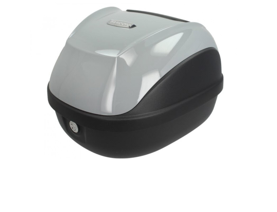 32 LT. Topcase Piaggio Liberty **GLOSSY GREY 715/C** (REQUIRES LT35-MOUNT)