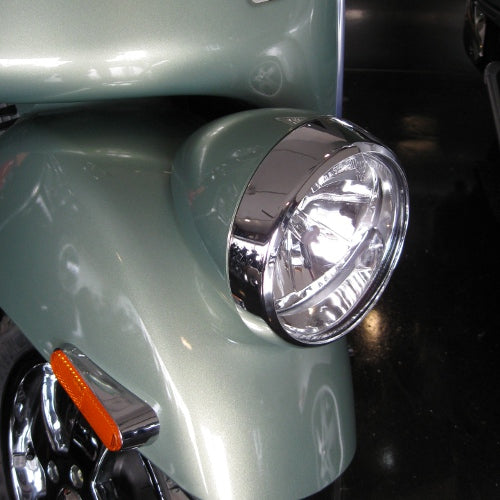 Chrome Headlight Rim VESPA LX 2006-2014 GTV 2006-2022