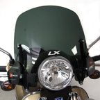 Vespa LX Small SMOKE Windshield by Faco
