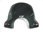 Vespa LX Small SMOKE Windshield by Faco