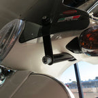Vespa LX Small SMOKE Windshield by Faco