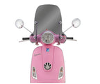 **NARROW** MID SIZE WINDSHIELD, SMOKE VESPA LX-FACO (13.25" tall x 19" Wide)