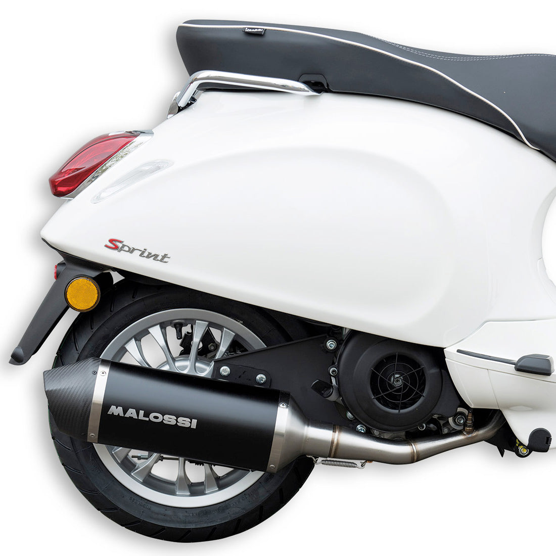 MALOSSI EXHAUST (MUFFLER) 2017-2023 PRIMAVERA/SPRINT 3V 150 iGET ONLY