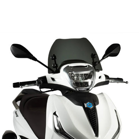 MALOSSI SPORT WINDSCREEN SMOKE FLYSCREEN PIAGGIO 2022 BV400