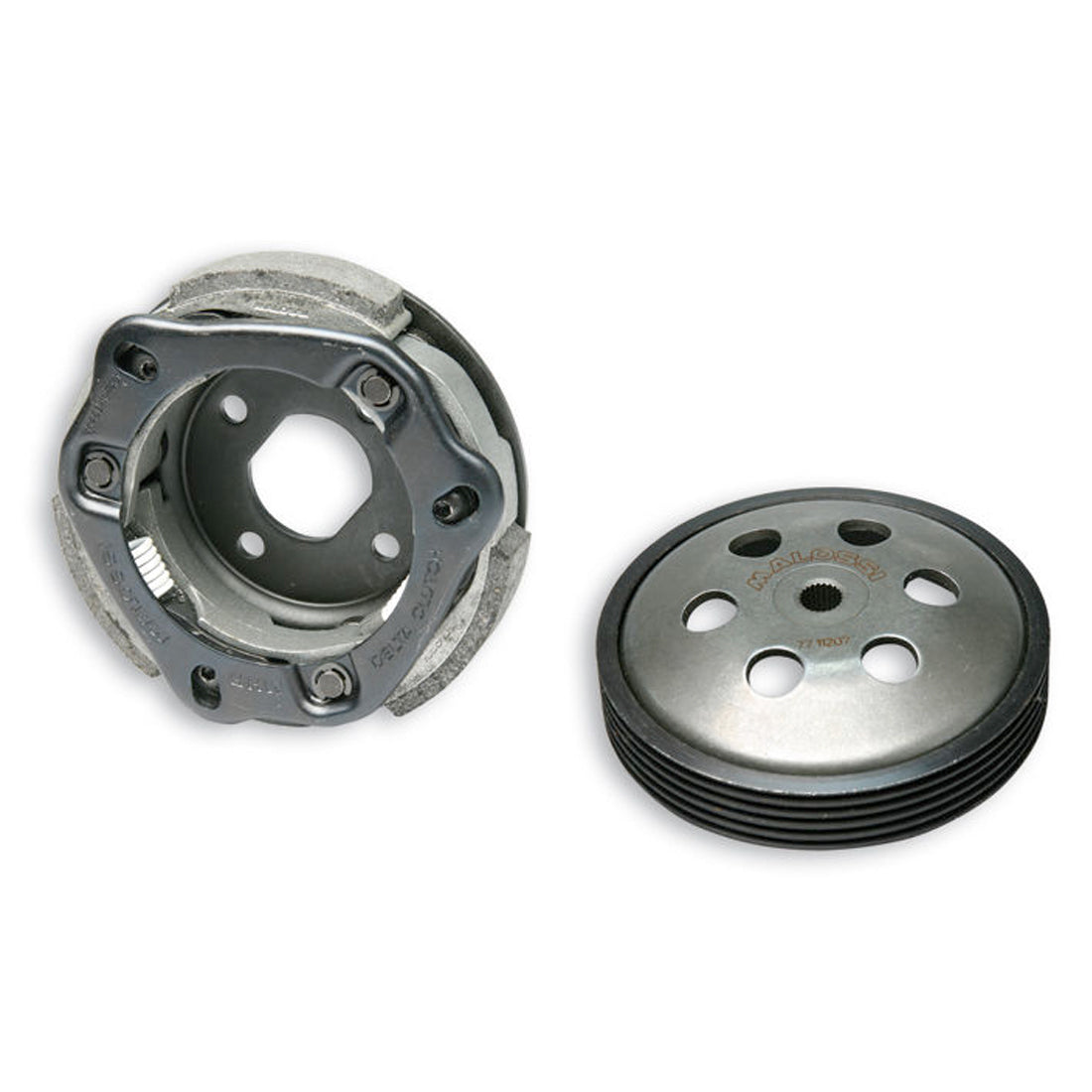 Malossi Delta Clutch with Wing Bell - 50cc Piaggio, Vespa & Kymco  Ø 107MM