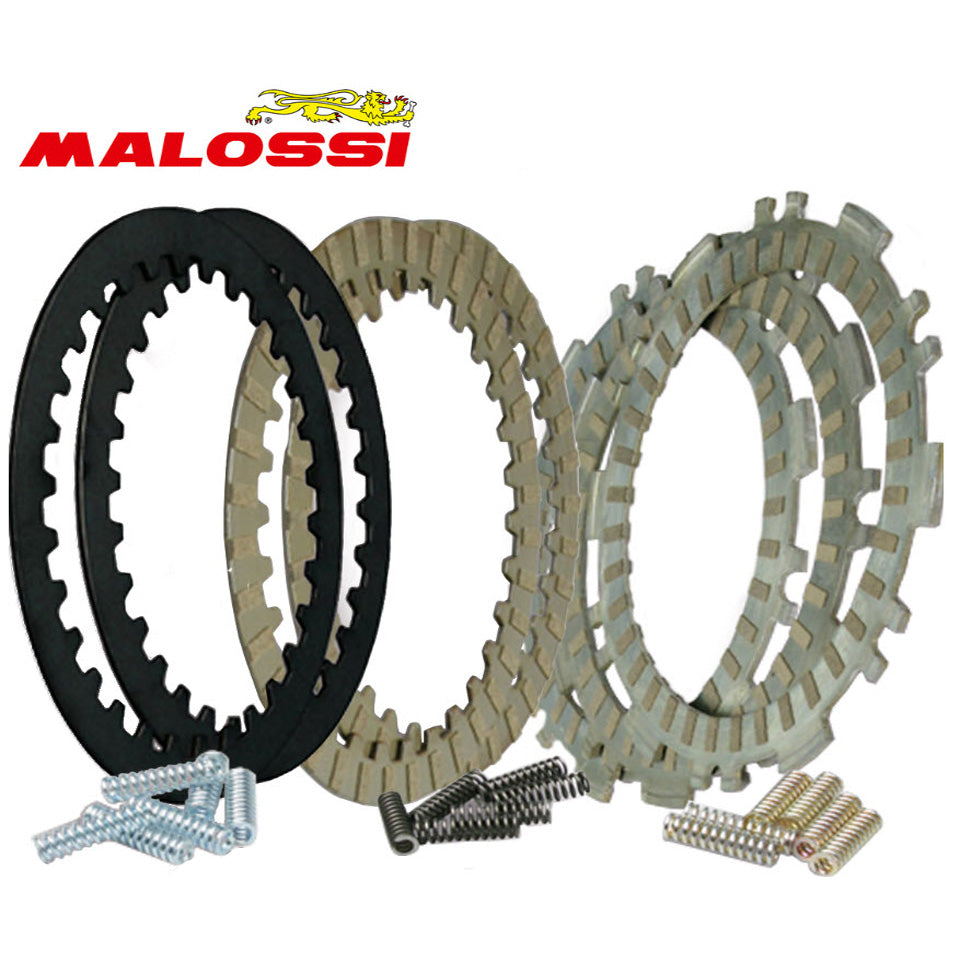 MALOSSI CLUTCH PLATE SET PIAGGIO BV350 2013-2021 BV400 2022- **CLOSEOUT**