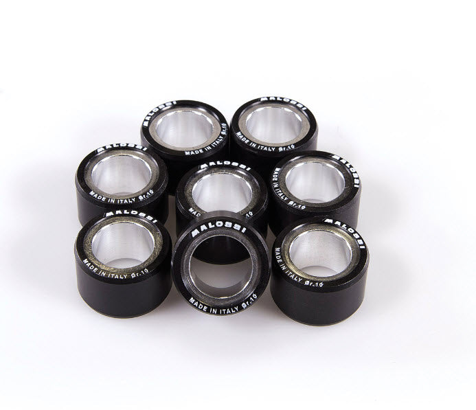 MALOSSI VARIATOR WEIGHTS FOR BV350 BV400 MALOSSI VARIATOR 25x15.9mm 10 GRAM SET OF 8
