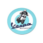 VESPA MOTORSPORT 3" ROUND MAGNET
