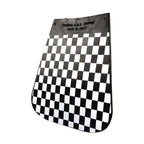 MUD FLAP CHECKER BLACK AND WHITE CUPPINI