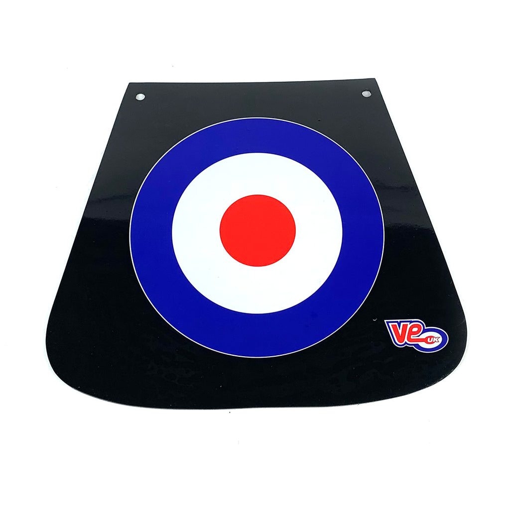 MUD FLAP MOD TARGET (MADE IN THE U.K.) (9.25" WIDE x 8" TALL)
