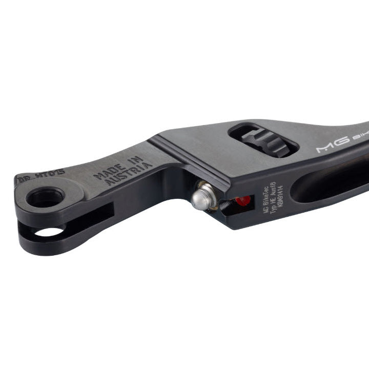 MG BIKETEC *SHORTY BLACK* LEVER PAIR LEFT & RIGHT VESPA GTS300 GTS310 HPE2 2023-