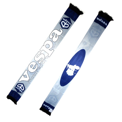 Navy Blue & Black 70's Style Vespa Motorsport Scarf