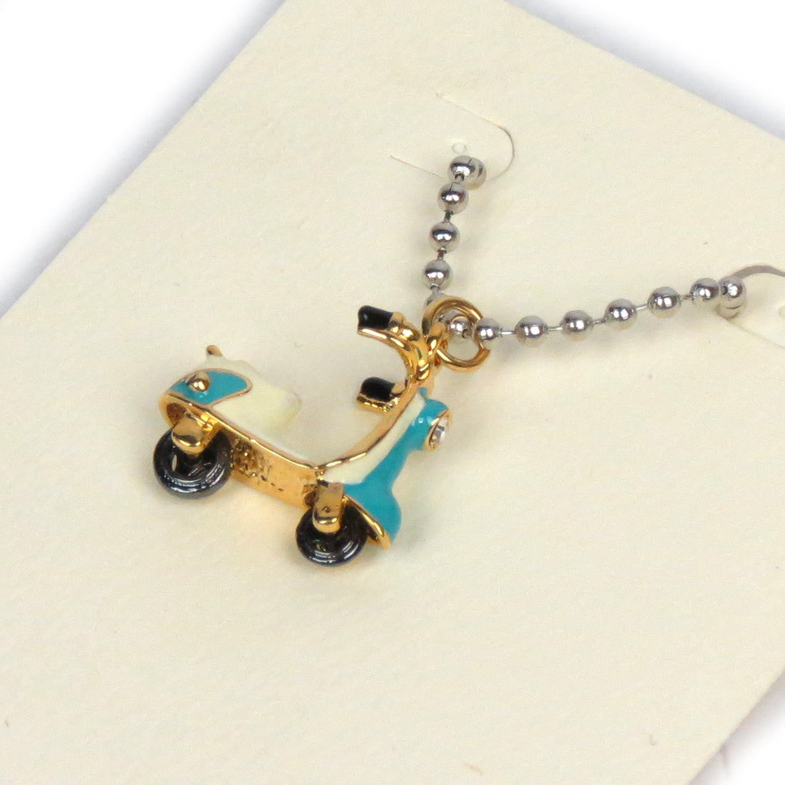 Metal Scooter Charm/Necklace