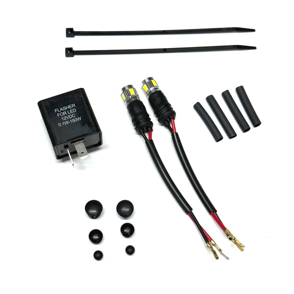 LED FRONT TURN SIGNAL EURO LIGHTING UPGRADE KIT FOR VESPA PRIMAVERA AND SPRINT 150