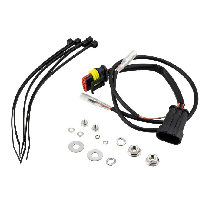COMPLETE SET OF 4 SMOKED KOSO LENS LED SWITCHBACK RUNNING/TURN SIGNAL LIGHT KIT VESPA GTS GTV HPE2 GTS310 2023-CURRENT