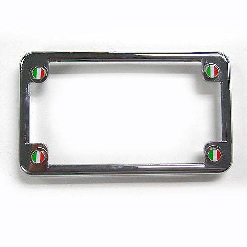 Italian Flag License Plate Screws (Set of 4)