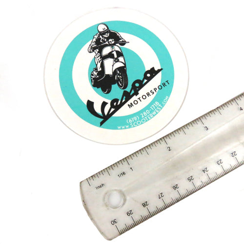 Vespa Motorsport Drink Coaster Set of 4
