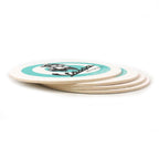 Vespa Motorsport Drink Coaster Set of 4