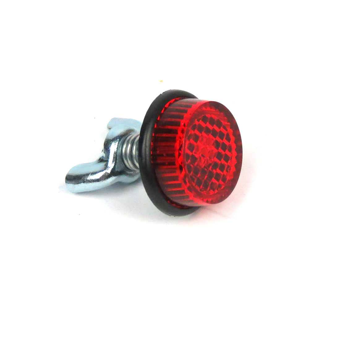 RED REFLECTOR LICENSE PLATE SCREW EACH  **SUPER SALE**