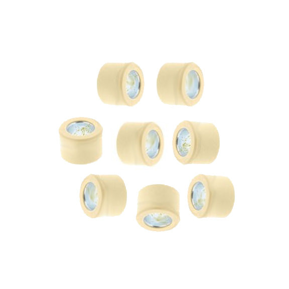 ROLLER WEIGHTS 25x17 (SET OF 8) - PIAGGIO MP3 SPORT EXCLUSIVE HPE 530 ONLY 2023-
