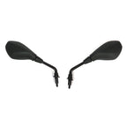 BLACK Sport Style Mirrors PAIR for Vespa GTS 2006-2019 (adaptable to 2020-2022)